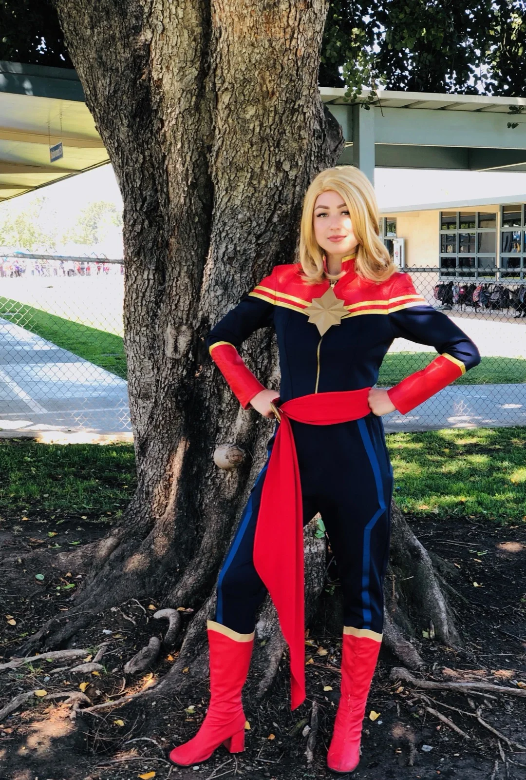 Captain Hero party character
