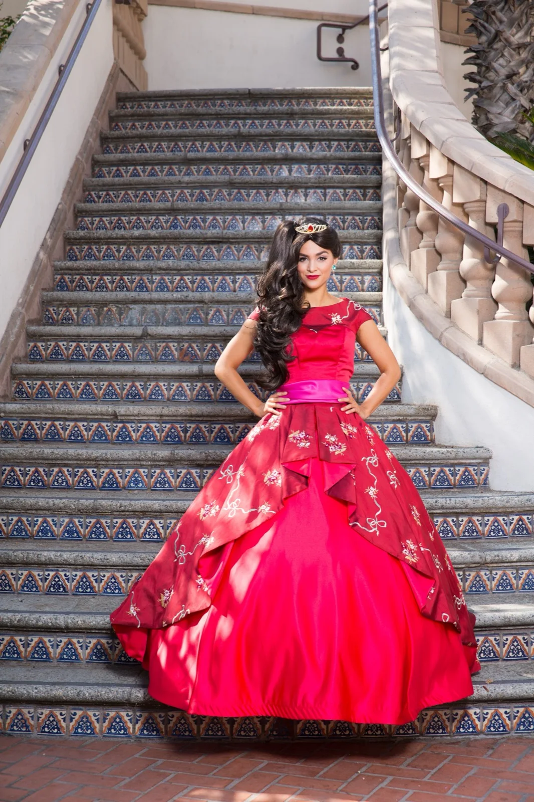 Latina Princess party character
