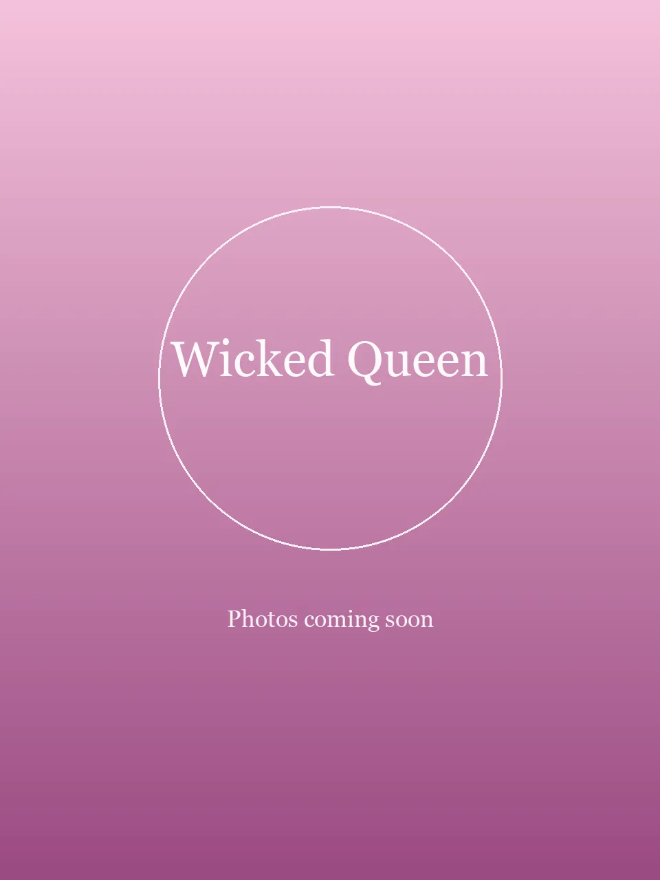 Wicked Queen party character