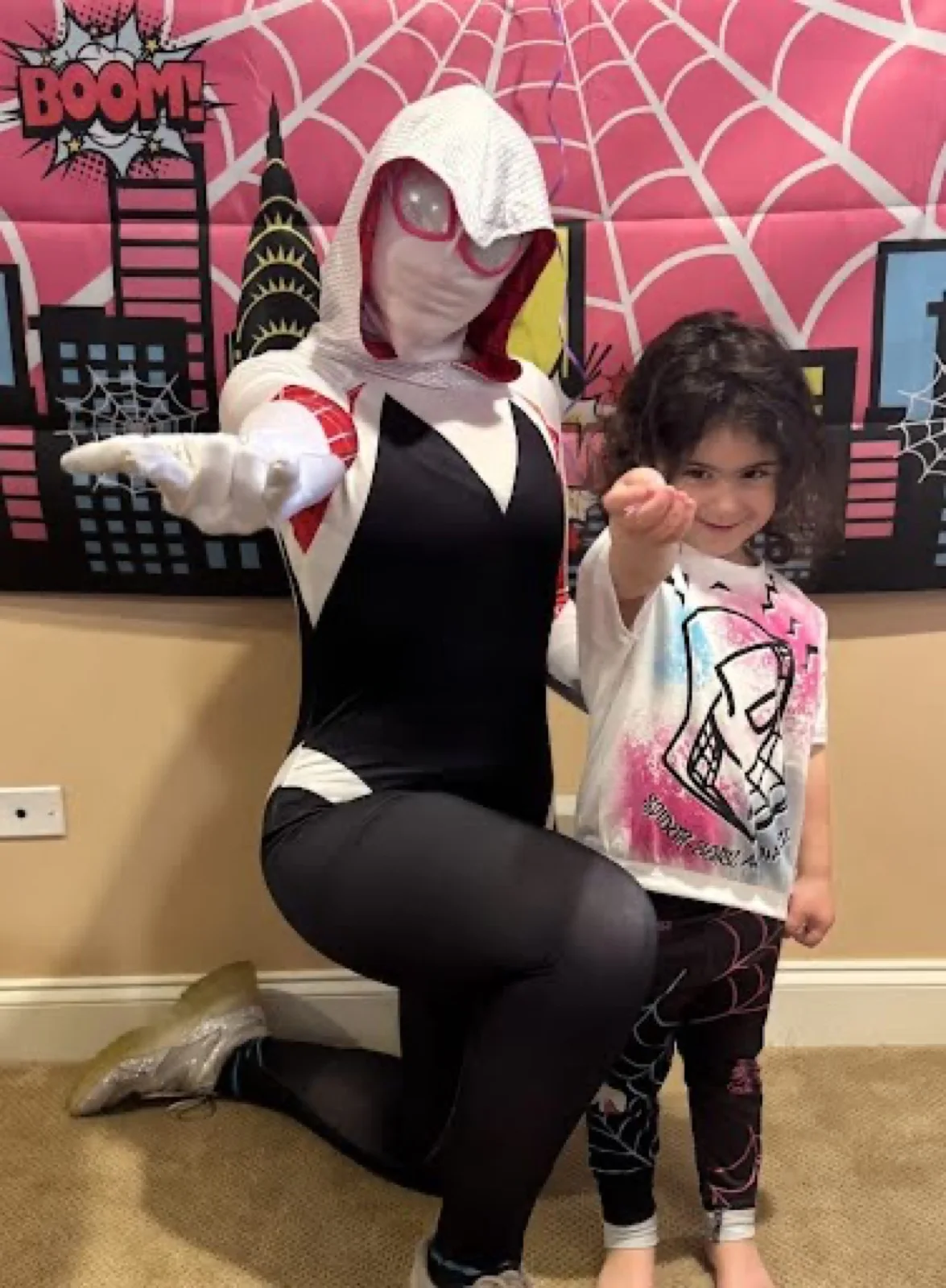 Web Heroine party character