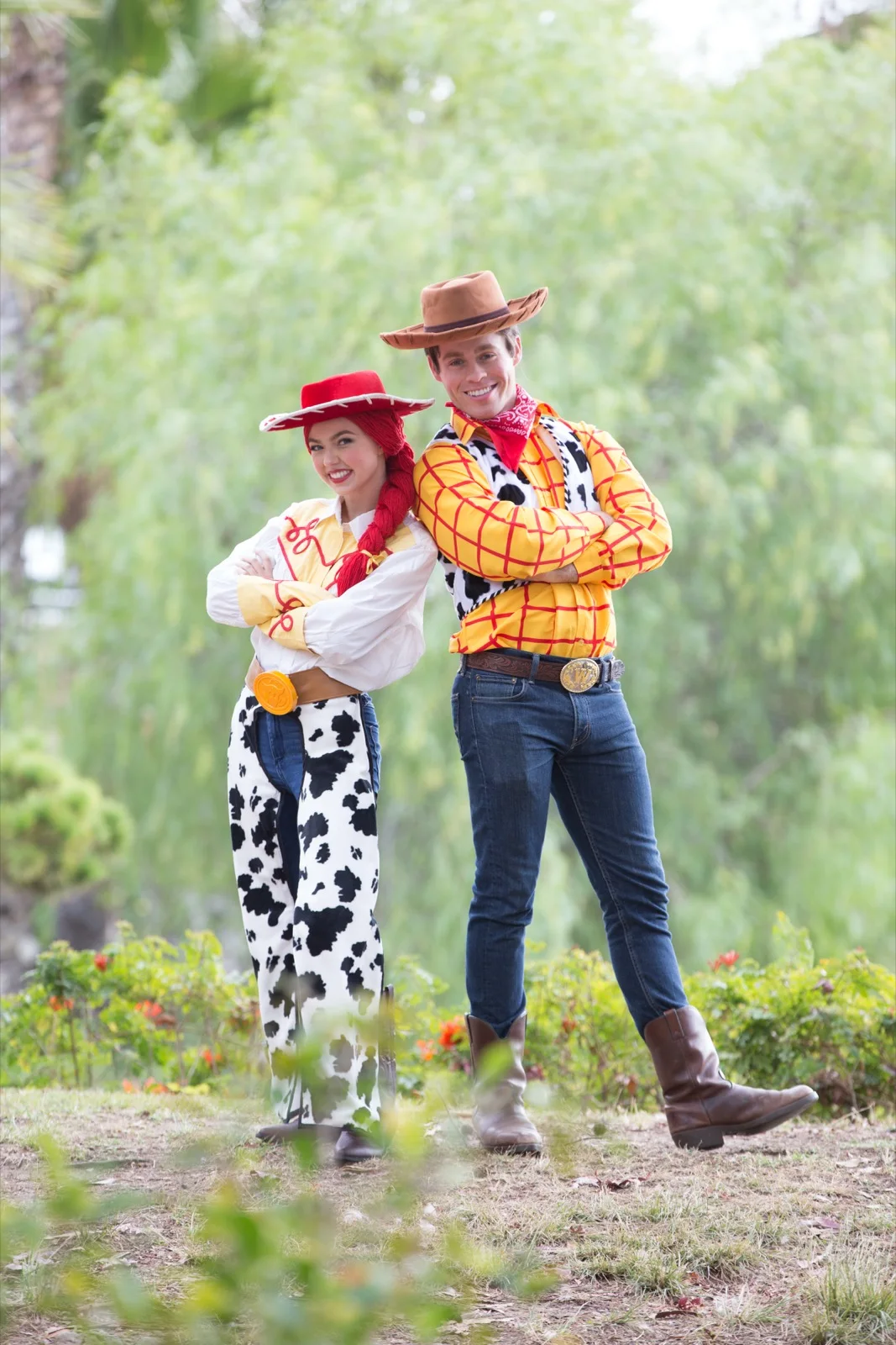 Cow Girl party character