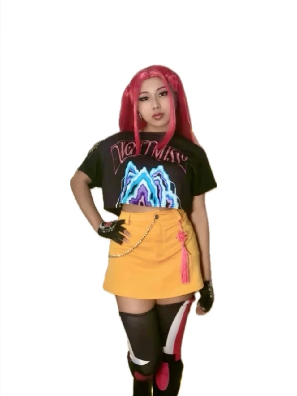 K-Pop Warrior party character