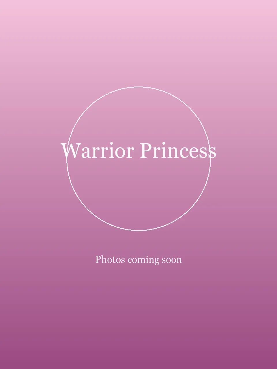 Warrior Princess party character photo 2