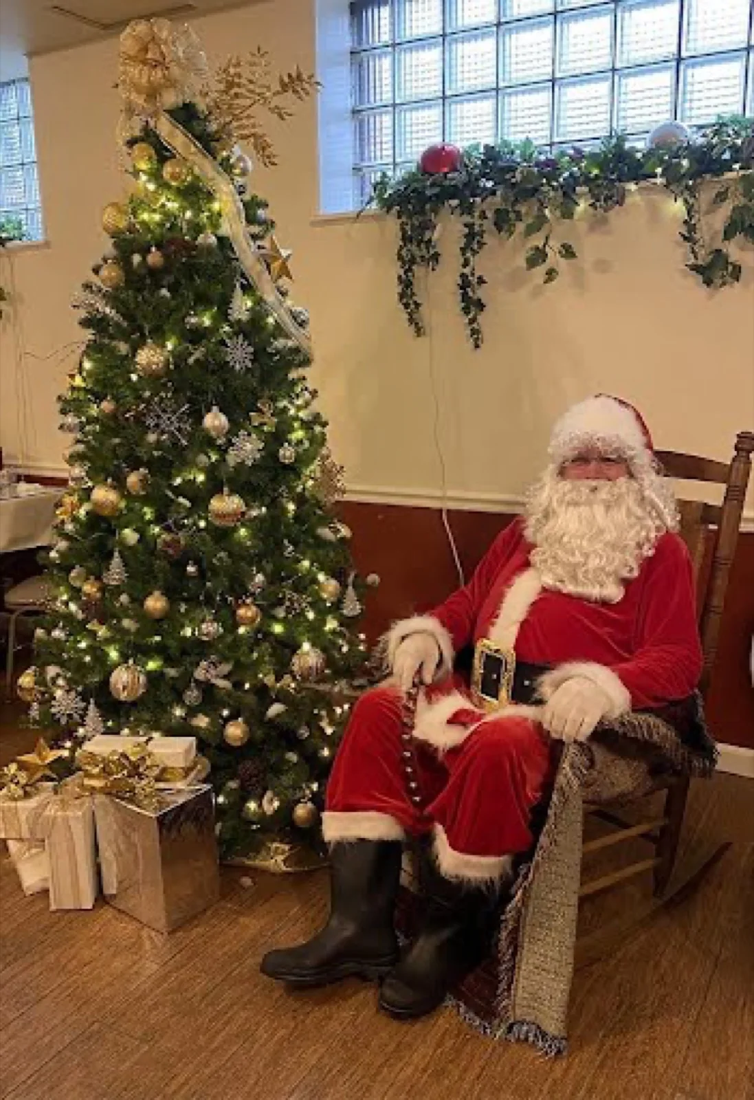 Santa party character