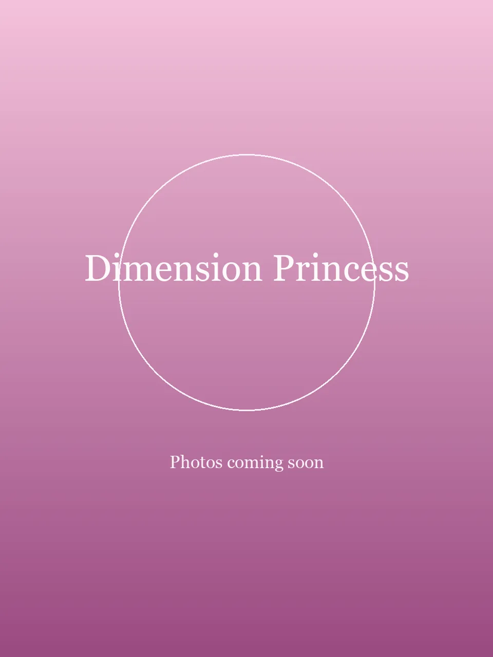 Dimension Princess party character