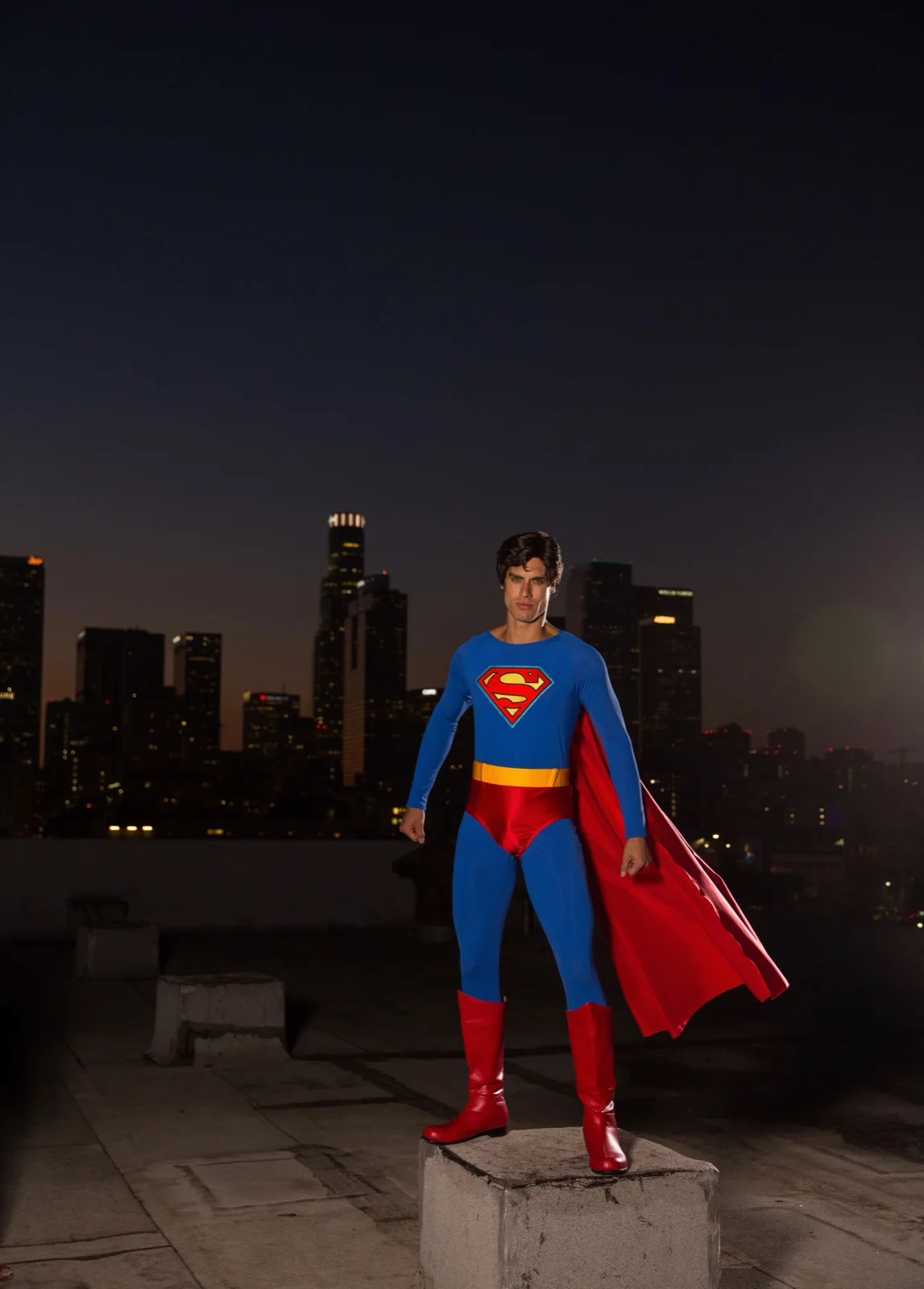 Super Hero party character