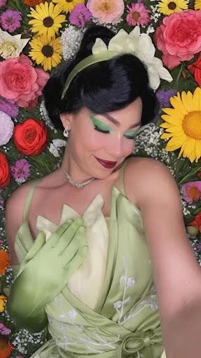 Frog Princess party character