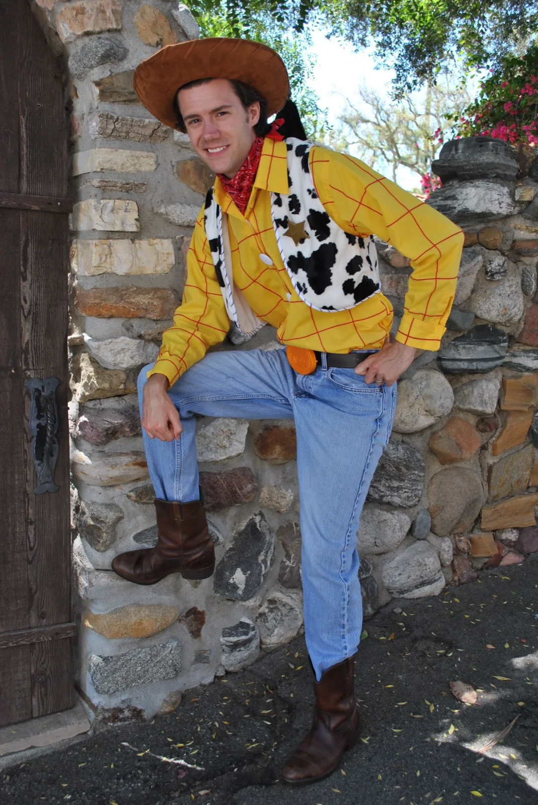 Cow Boy party character